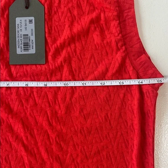 NWT AllSaints Imogen Devore Tank - Picture 7 of 8